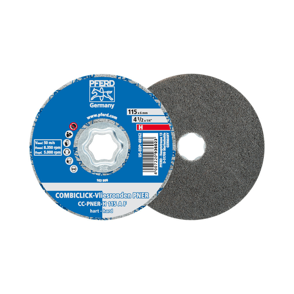 COMBICLICK pressed non-woven disc CC PNER dia. 115 mm hard A_40108064_42002182