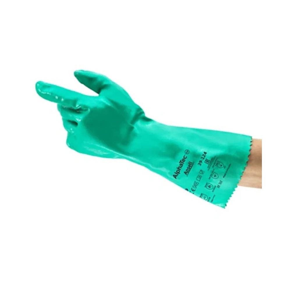 39-124 Alphatec Nitrile Chemical Gloves_39124