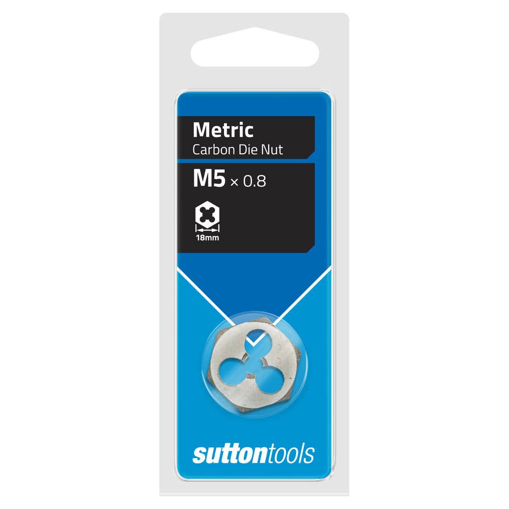 Die Hex Carbon Steel ISO Coarse 5mm x 0.8P 2825001 M4400500