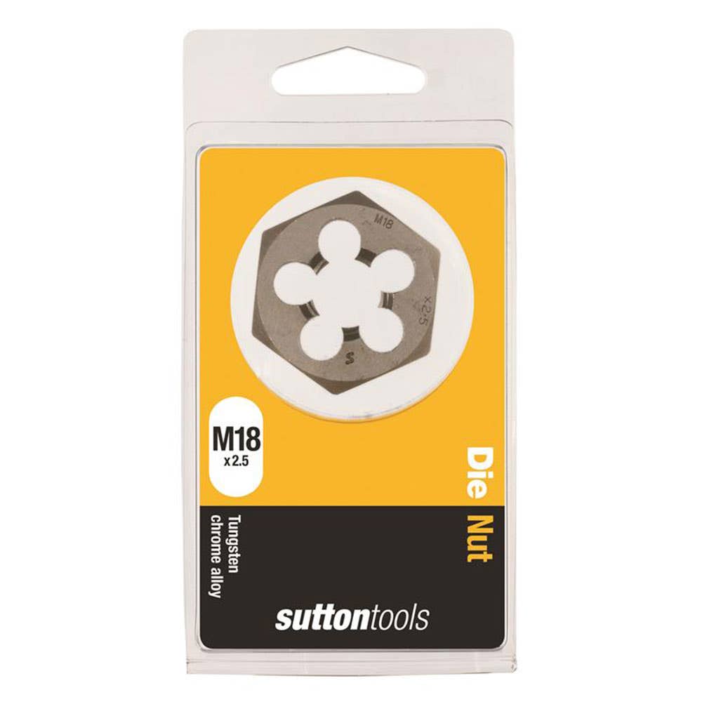 Die Hex Carbon Steel ISO Coarse 18mm x 2.5P 2826055 M4401800