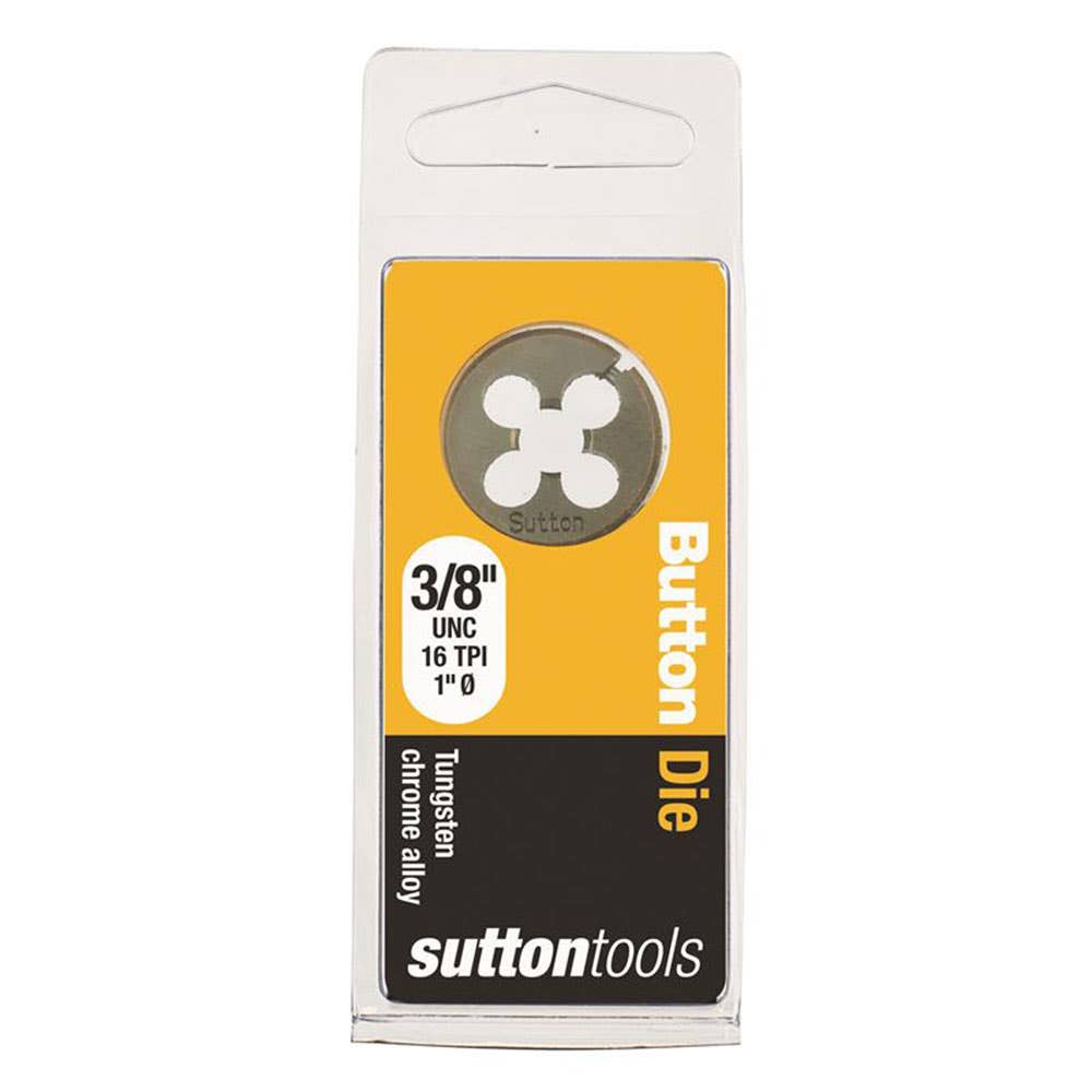 Die Button 1'' OD Carbon Steel 3/8''-16 UNC 2833014 M4120953