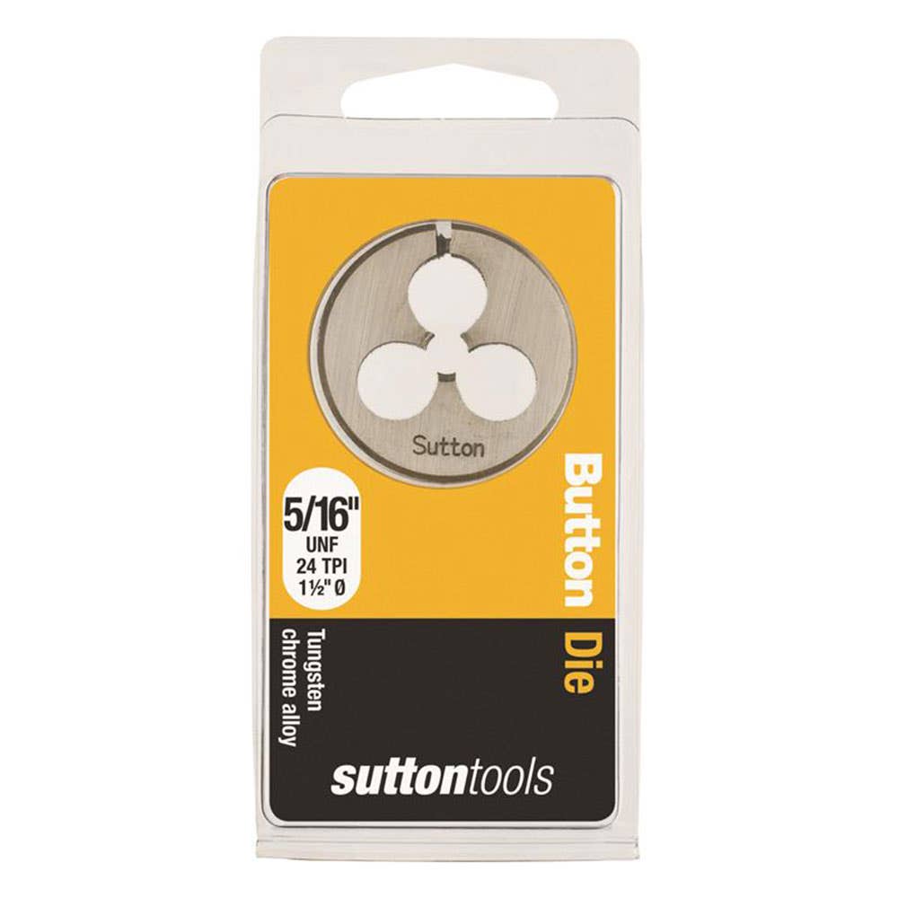 Die Button 1-1/2'' OD Carbon Steel 5/16''-24 UNF 2841009 M4160794