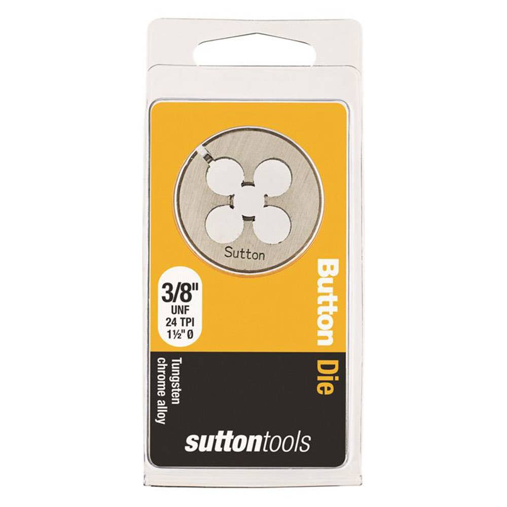 Die Button 1-1/2'' OD Carbon Steel 3/8''-24 UNF 2841015 M4160953