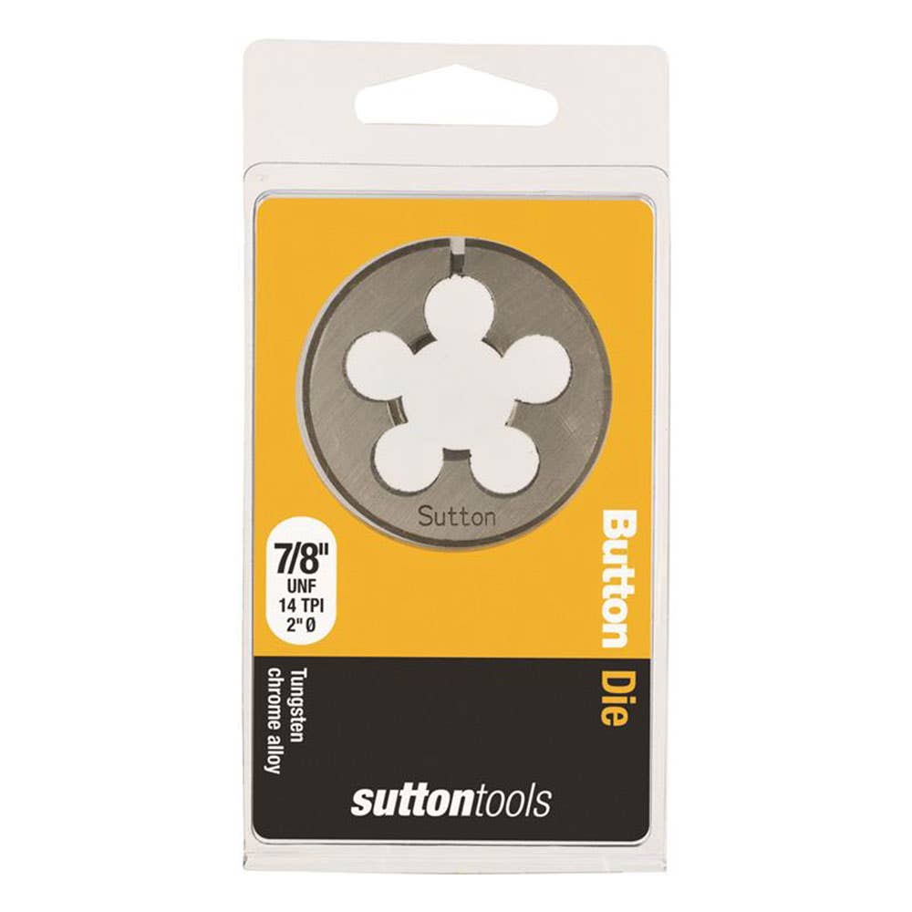 Die Button 2'' OD Carbon Steel 7/8''-14 UNF 2841051 M4172223