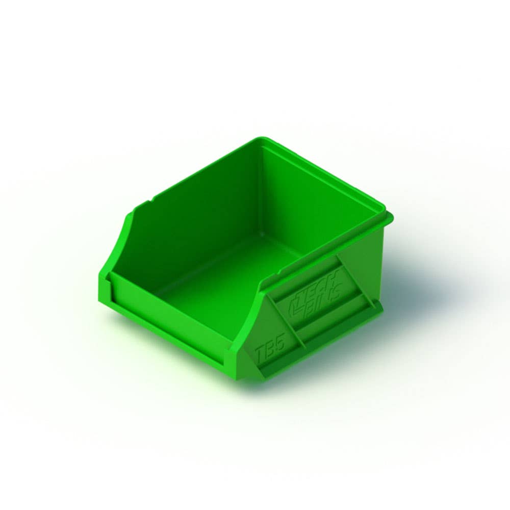 Bin Parts Plastic 0.5L 118 x 100 x 60mm Green 29000004 APTB5GREEN