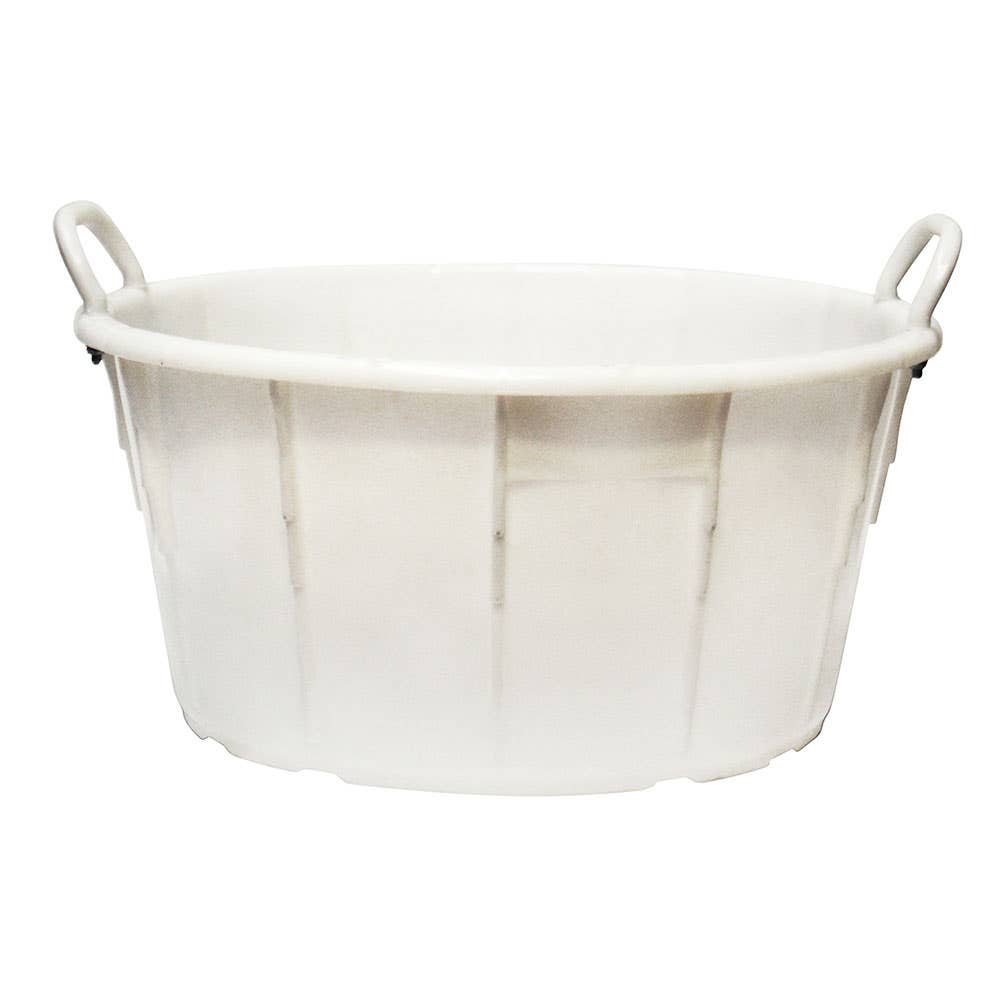 Tub Polyethylene Food Grade Oval Natural 54ltr + Handles 29000300 3108672