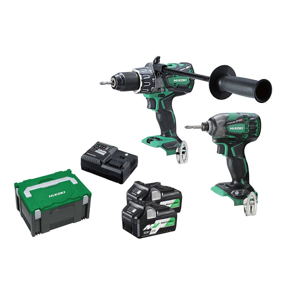 HiKOKI Combo Pack 2 Piece Multivolt Brushless KC36DBDL(HRZ) Hikoki 40011547 KC36DBDL(HRZ) NLA