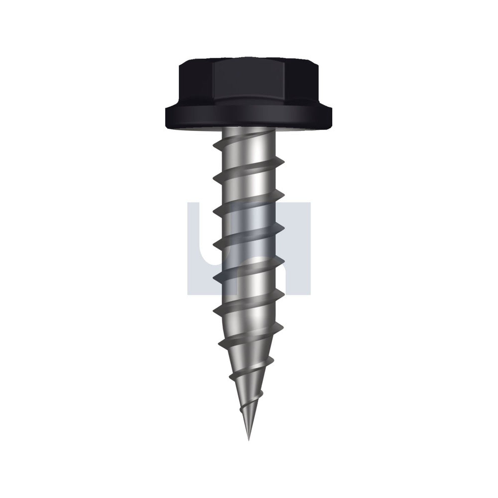 Needle Pt Sds Flg Hex Night Sky (Ebony) -Cl4 As3566 #10-12 20 - Pk 1000_40095295_TNSN4FH1012020