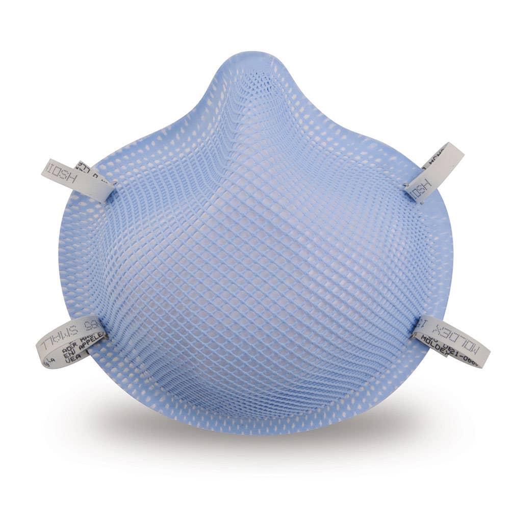 Respirator + Surgical Mask Medium Latex Free N95 Healthcare Moldex Pk 20 30001168 1512