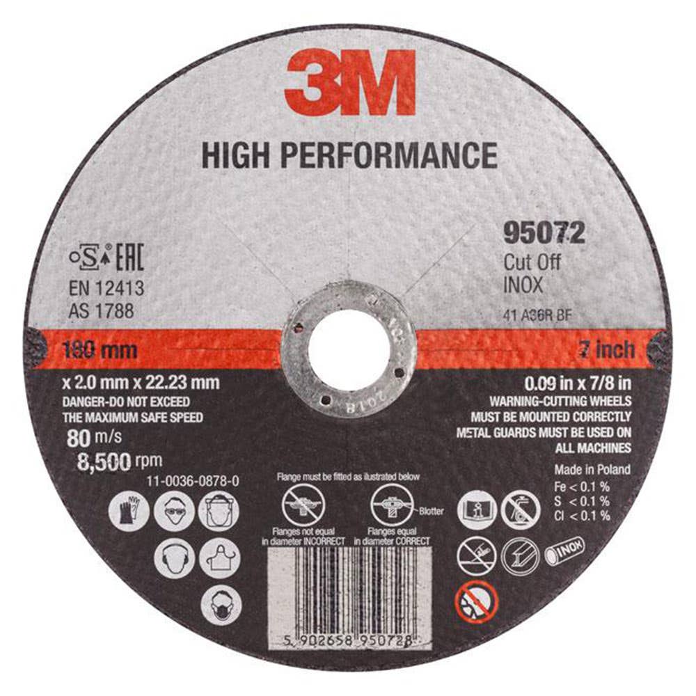 High Performance Inox Cut Off Wheel 125 x 1 x 22mm_30001262_XA009104416