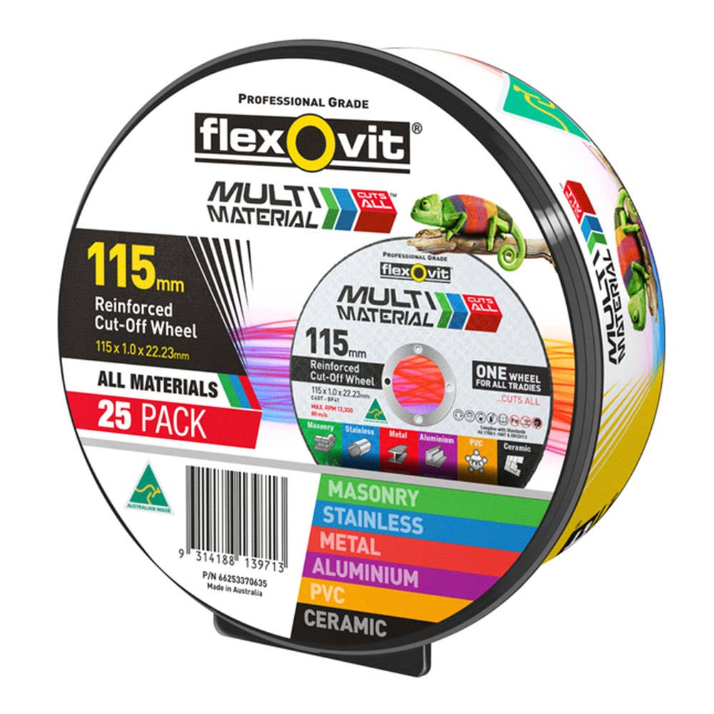 Multi Material 115mm Ultra Thin Cut-Off Disc 30001533 66253370635
