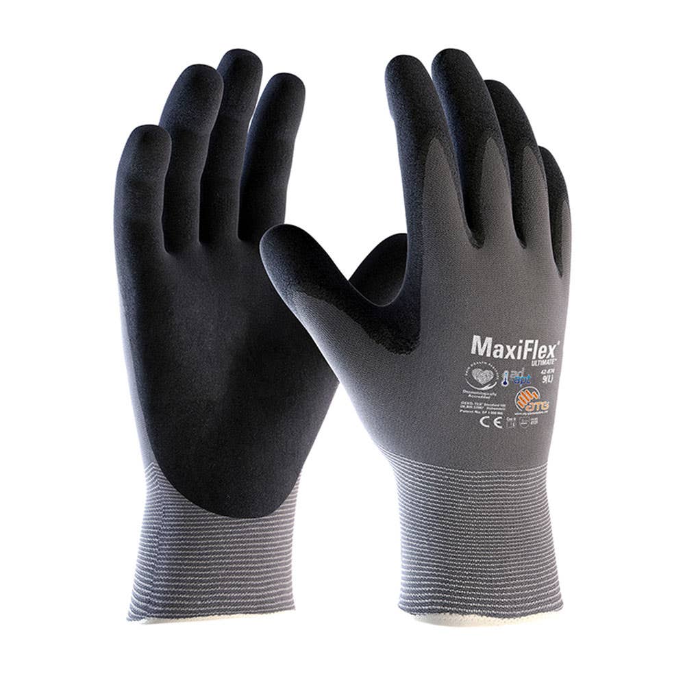 Gloves Nitrile Palm Coated Maxiflex Ultimate AD-APT Size 10 ATG_30004301_42-874-10V