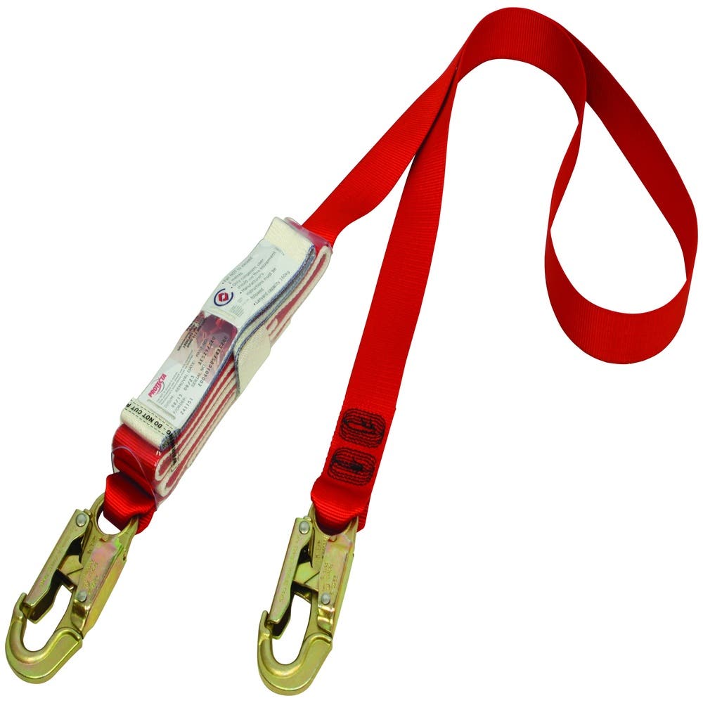PRO Welders Kevlar Webbing Lanyard Single Tail 2.0m & Large Karabiners_303877_7012883493