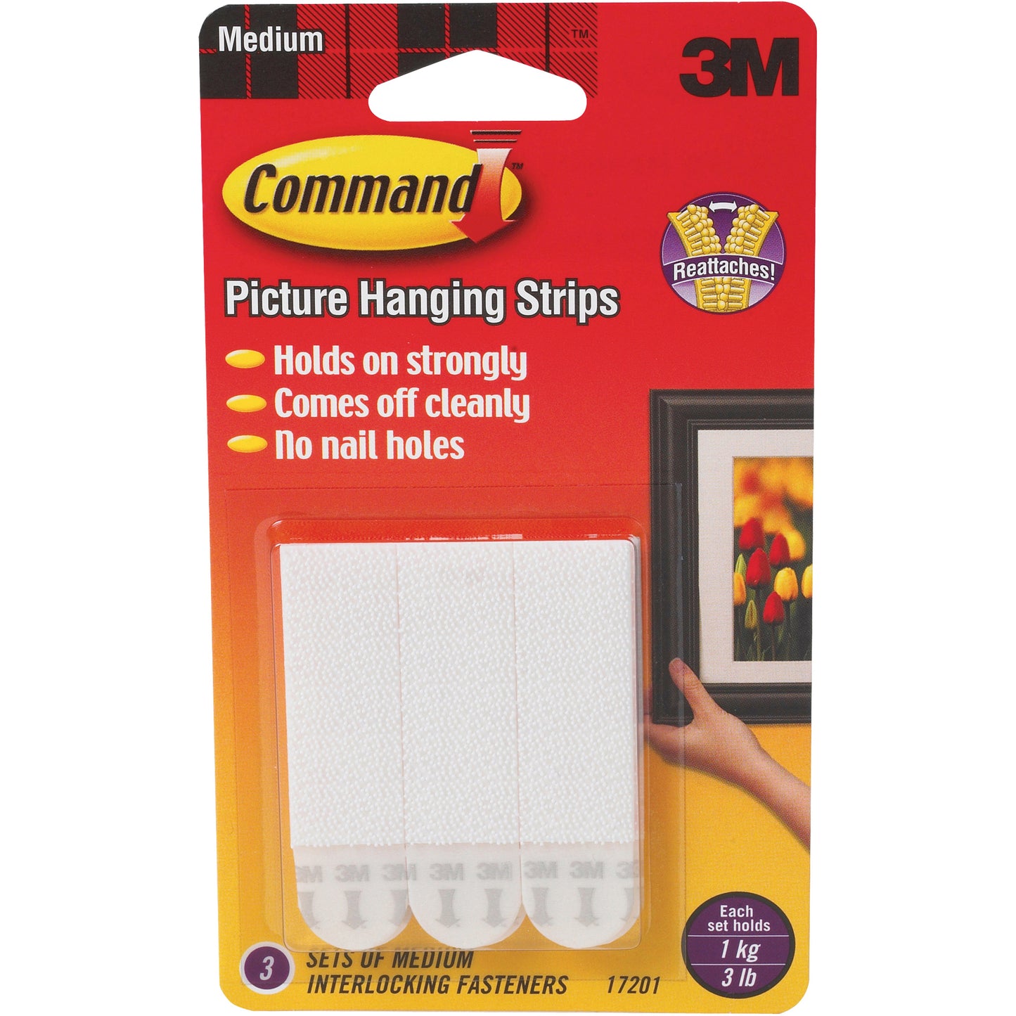Command Small Picture Hanging Strips 17202 White Pack 4_305074300_15717