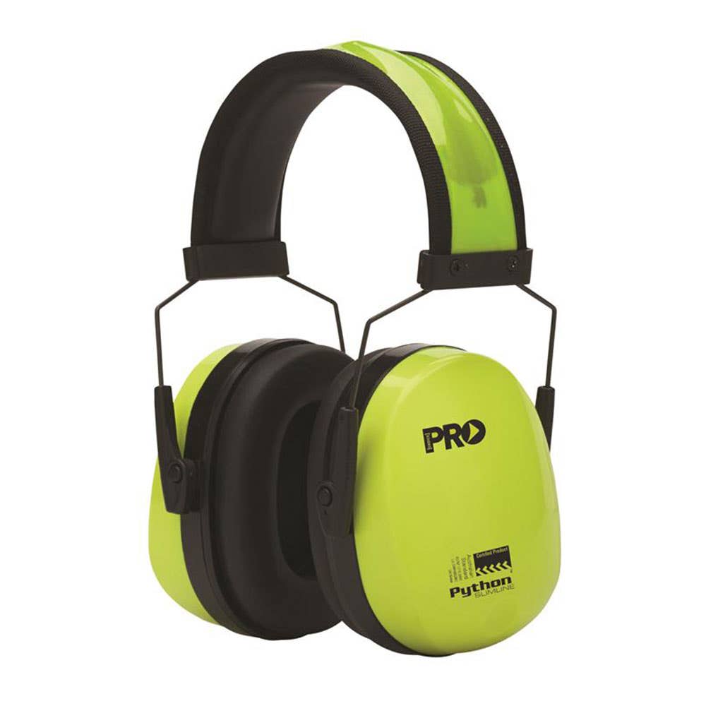 Earmuff Python Slimline Hi Vis ProChoice OSFA 31010007 EMPYTS