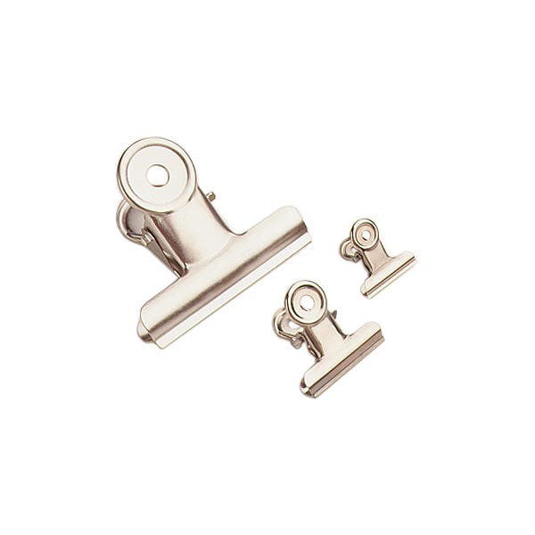 Esselte Clip Bulldog 31mm Chrome 38883000 55408