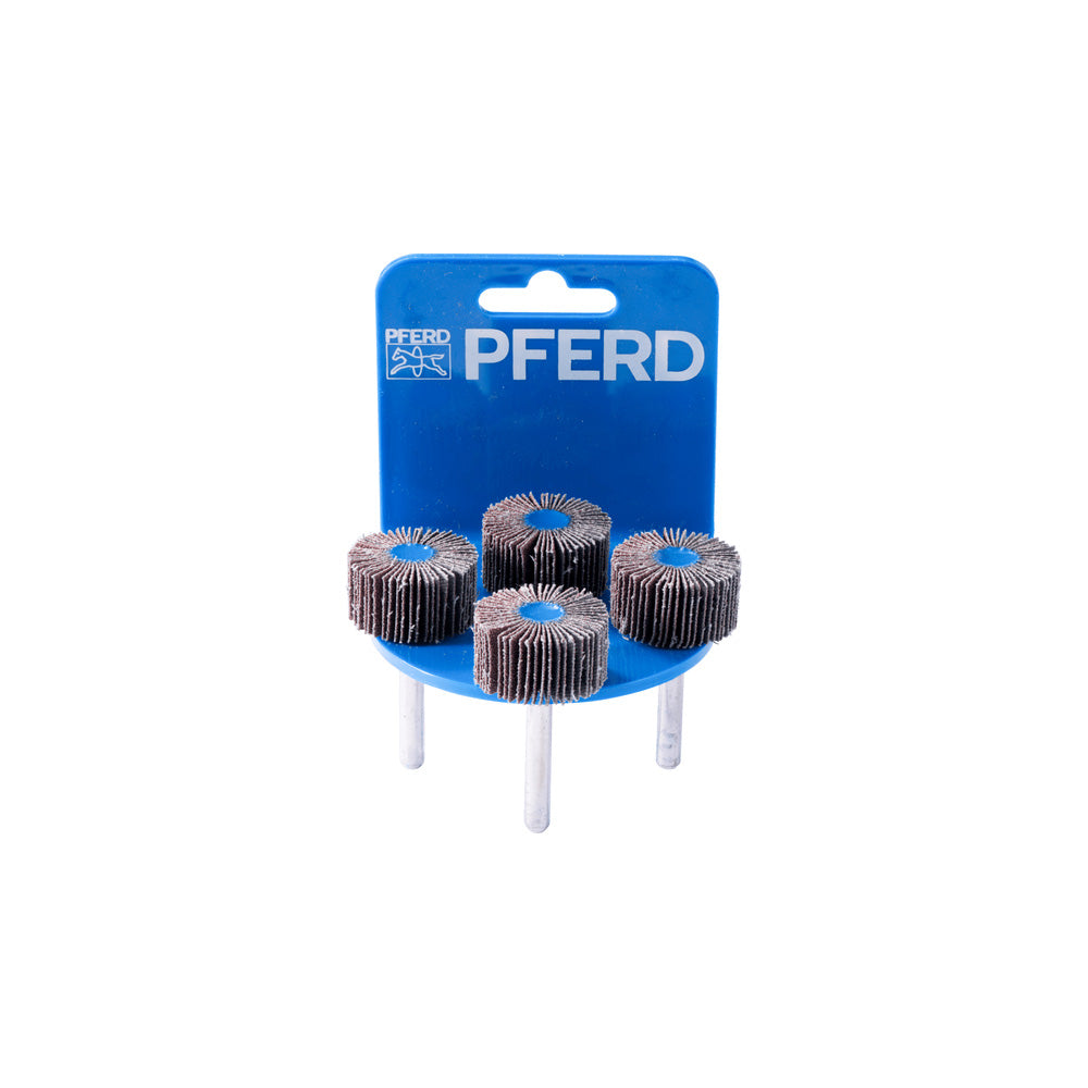POS aluminium oxide mounted flap wheel F 30x15 mm shank 6 mm A80_40108485_47800132