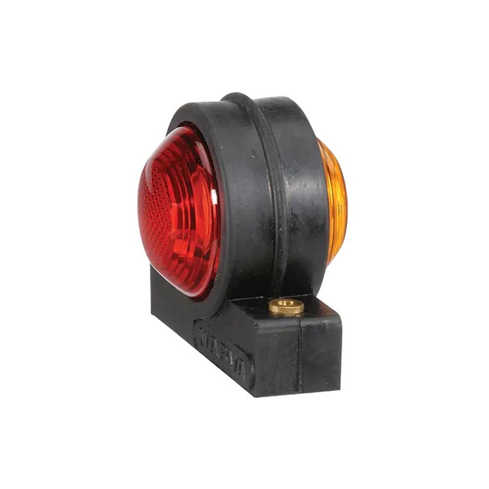 Lamp Marker Side Amber/Red 88 x 68mm Round Narva_3213007_85740