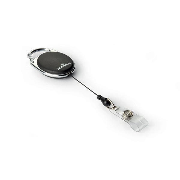 Durable Badge Reel Style 832401 80cm Black Box 10 325033001 832401
