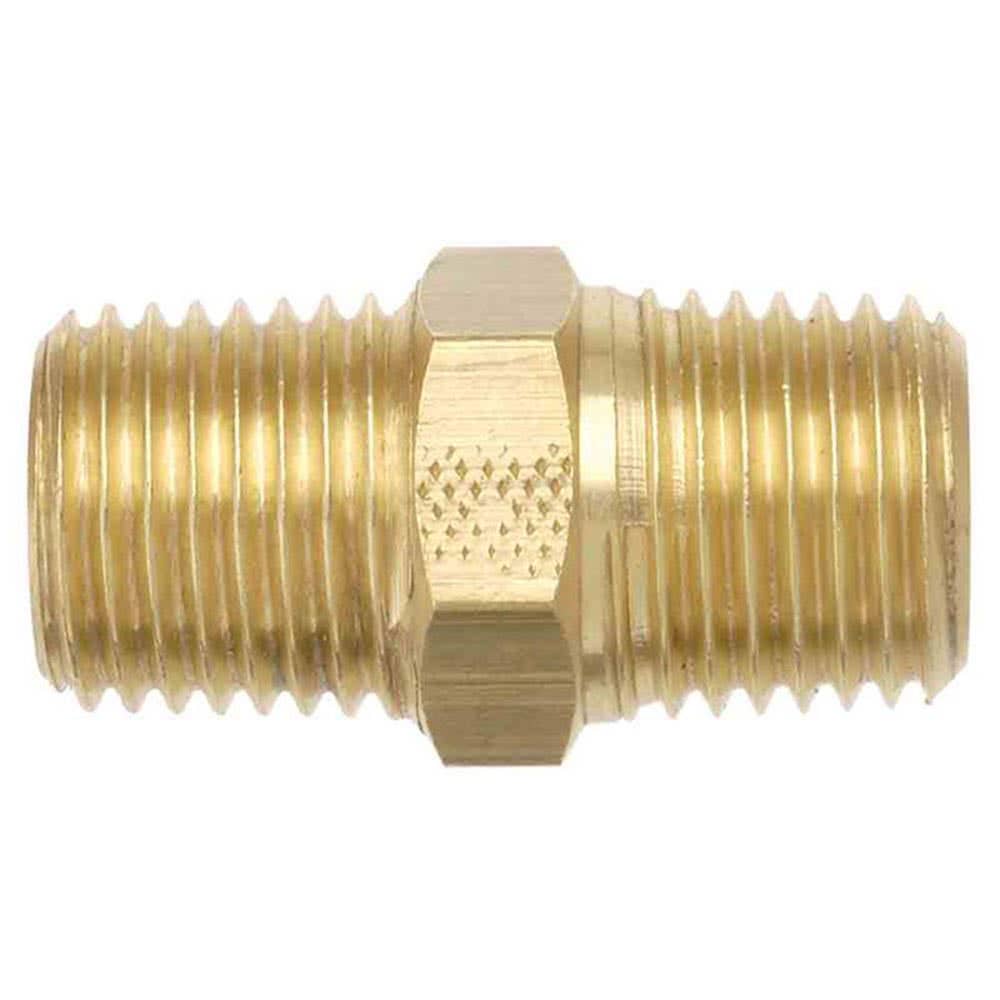 Hex Nipple Brass Male No.27 1 BSPT 25mmNB 3330009 01027-16