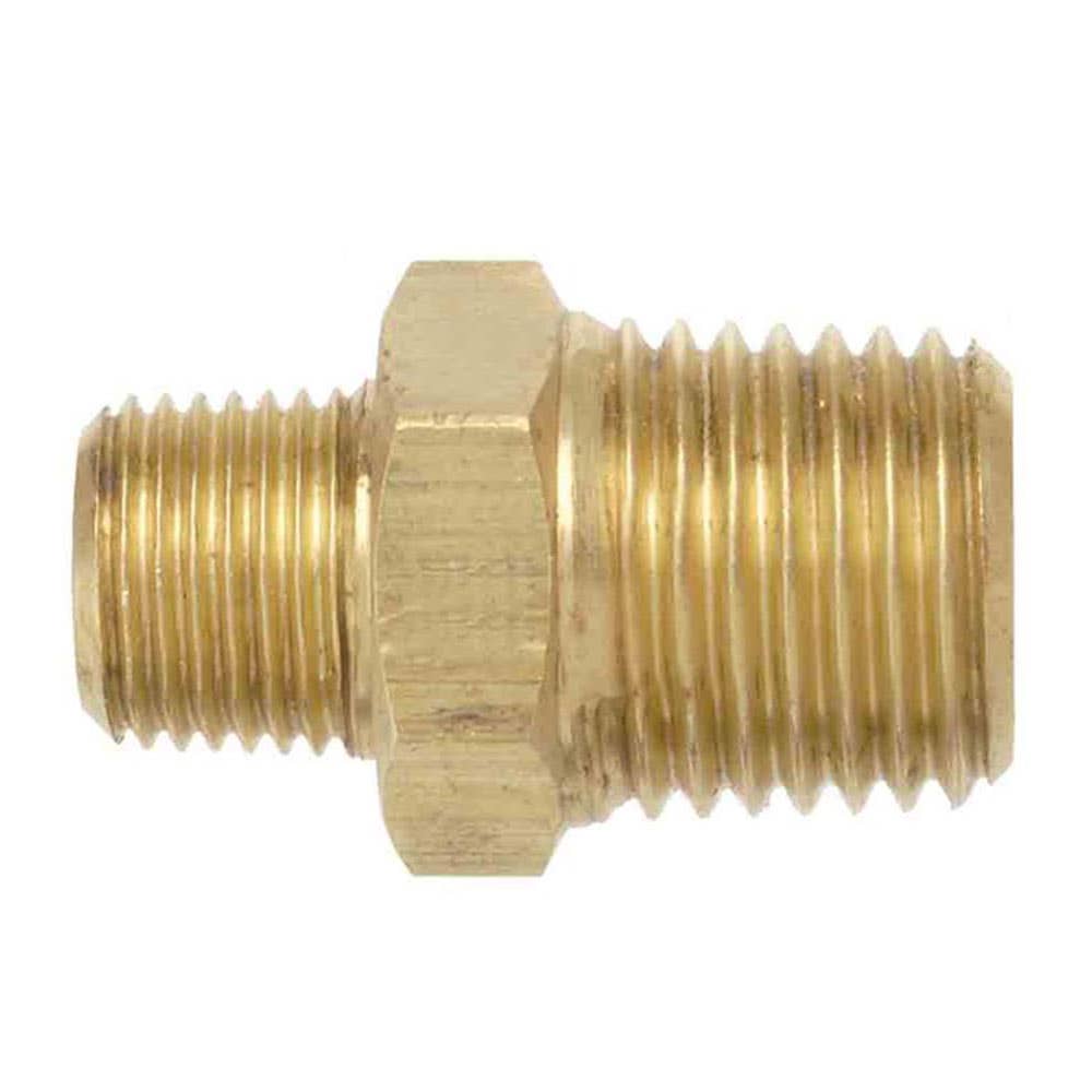 Reducing Hex Nipple Brass Male No.73 1 x 1/2 BSPT 25 x 15mmNB 93128074 01073-1608