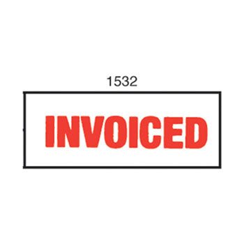 X-Stamper CX-BN 1532 Stamp Invoiced 42X13mm Red_38805024_5015320