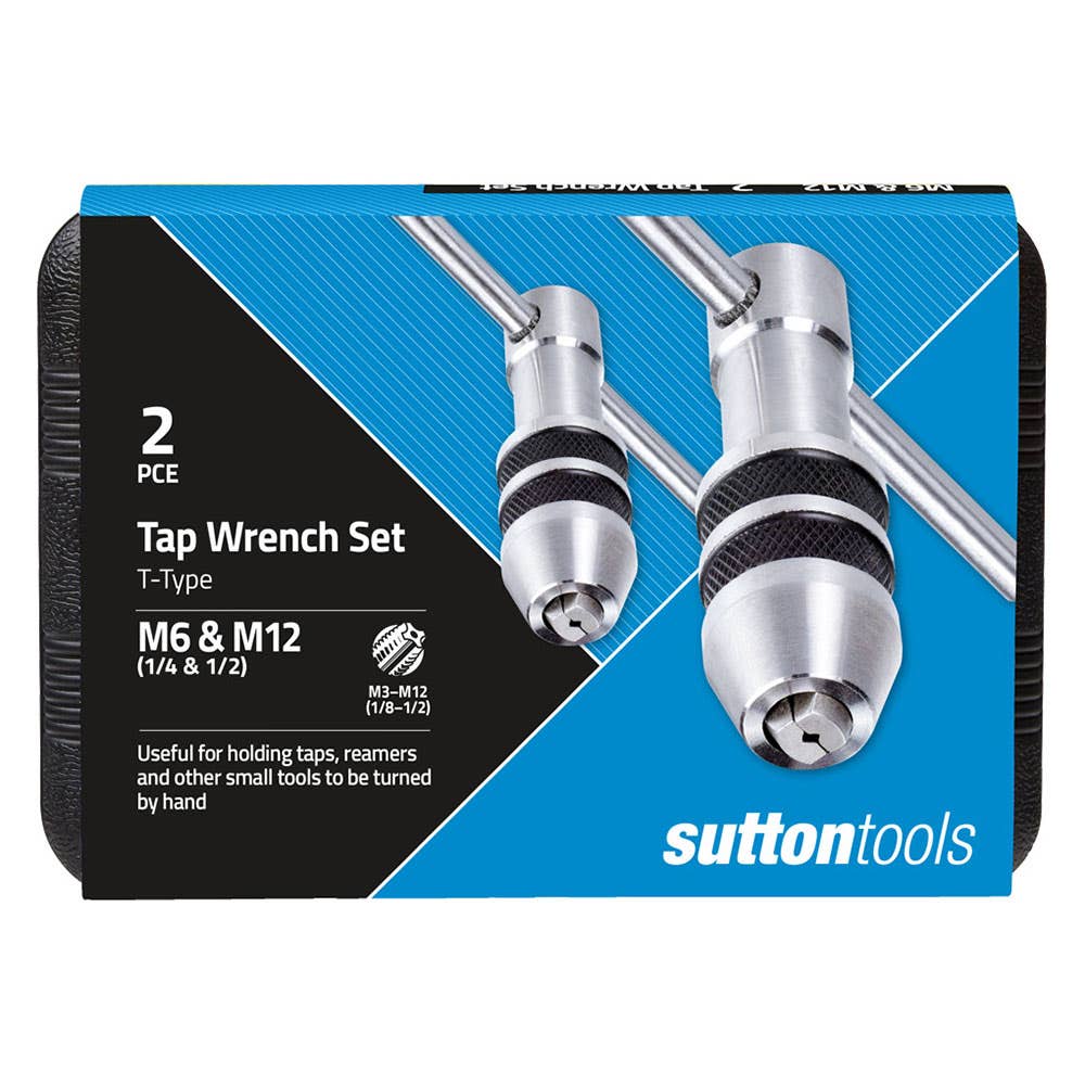 Tap Wrench Set T Type 3-6mm + 6-12mm Sutton 34340001 M9010002
