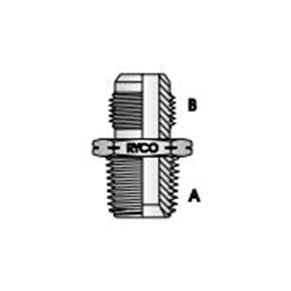 Adaptor Straight 1/8'' NPT Male x 7/16'' Male JIC S7N-1 3515001 S7N-0207