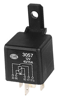 Relay 12V 40/15A Change Over + Diode Hella 95209953 3057