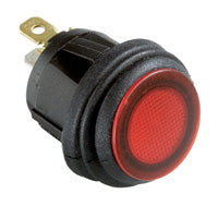 Switch Rocker On/Off 12V Red Hella 95200061 4427