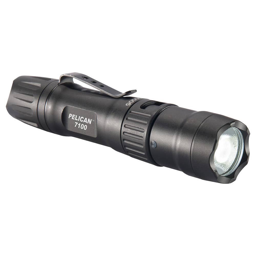 Torch LED Tactical Rechargeable 33-695 Lumens Black Pelican 36000690 PE7100B