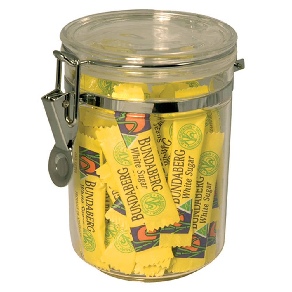 Acrylic Round Storage Canister 0.8L 36000813 42603