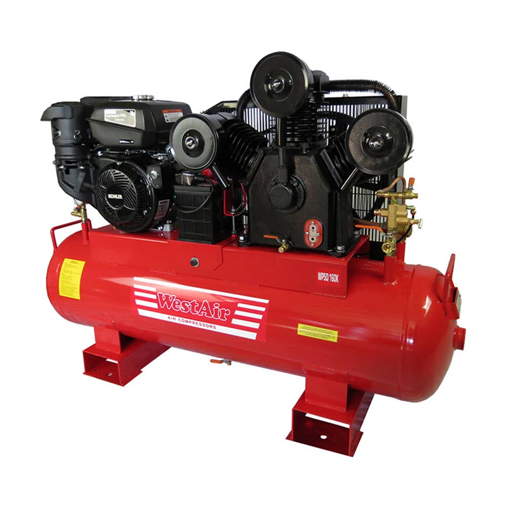 Compressor Air Petrol Kohler CH440 14hp 1172LPM 145psi Westair 36001125 WP50/160K