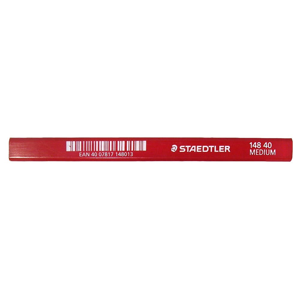 Carpenters Pencil Graphite Medium Red 3623005 148 40