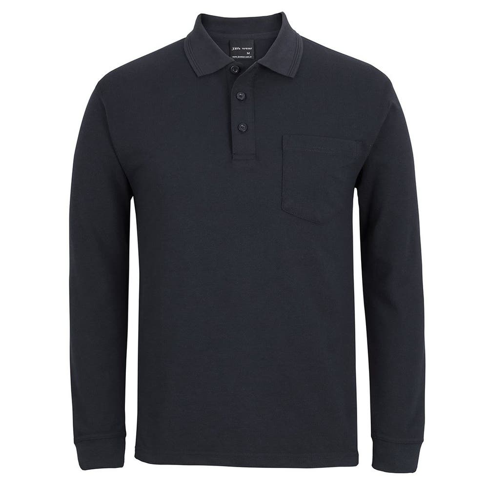 POLO LONG SLEEVE SHIRT BLACK JB 210PL 7XL 37503969 210plbxjx