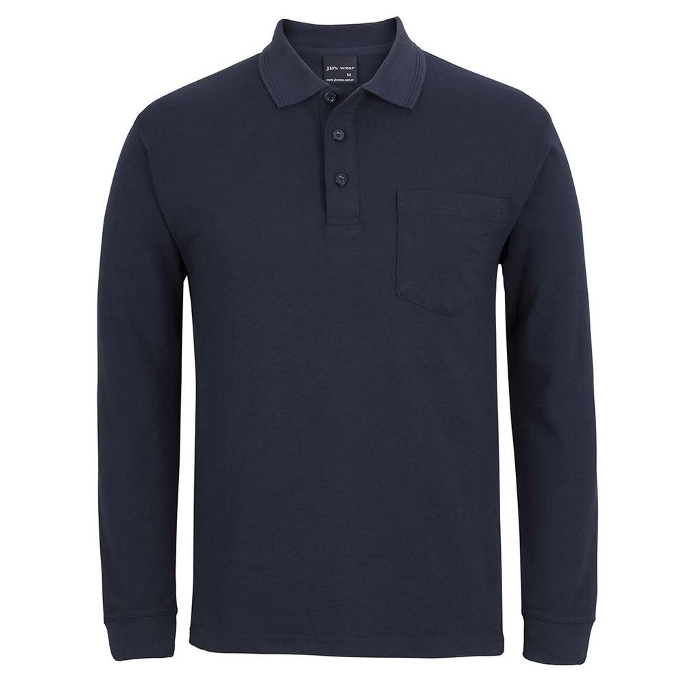POLO LONG SLEEVE SHIRT NAVY JB 210PL 7XL 37503971 210PLNXJX
