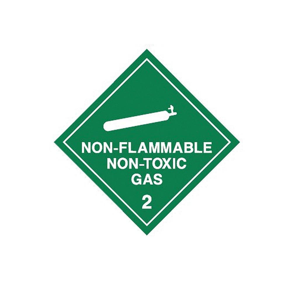 DG Sticker 100 x 100 x Roll/1000 - label Non-Flam Non-Toxic Gas 2_37508713_863373