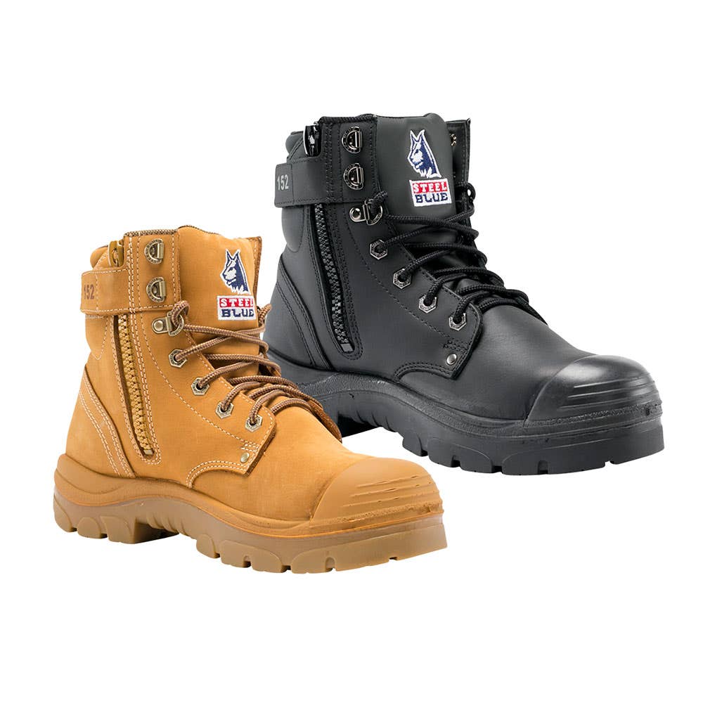 382152 Argyle® Zip-Up Safety Boots with Nitrile Sole & Bump Cap RICHSB382152