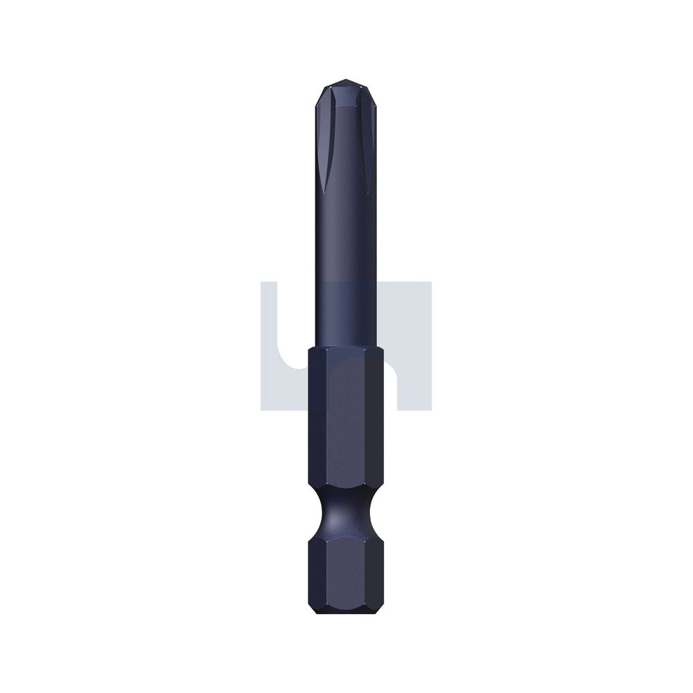 Power Phillips S2 Alloy Steel Standard Drive Bit 1/4'' Ph3 50 - Pk 25_40098835_TXDDPPHS30050