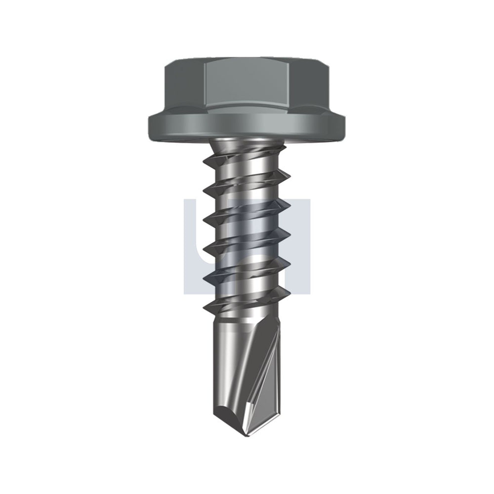 Metal Sds Flg Hex Hd Windspray (Smokey) -Cl4 As3566 #10-16 16 - Pk 1000_40096176_TWNM4FH1016016