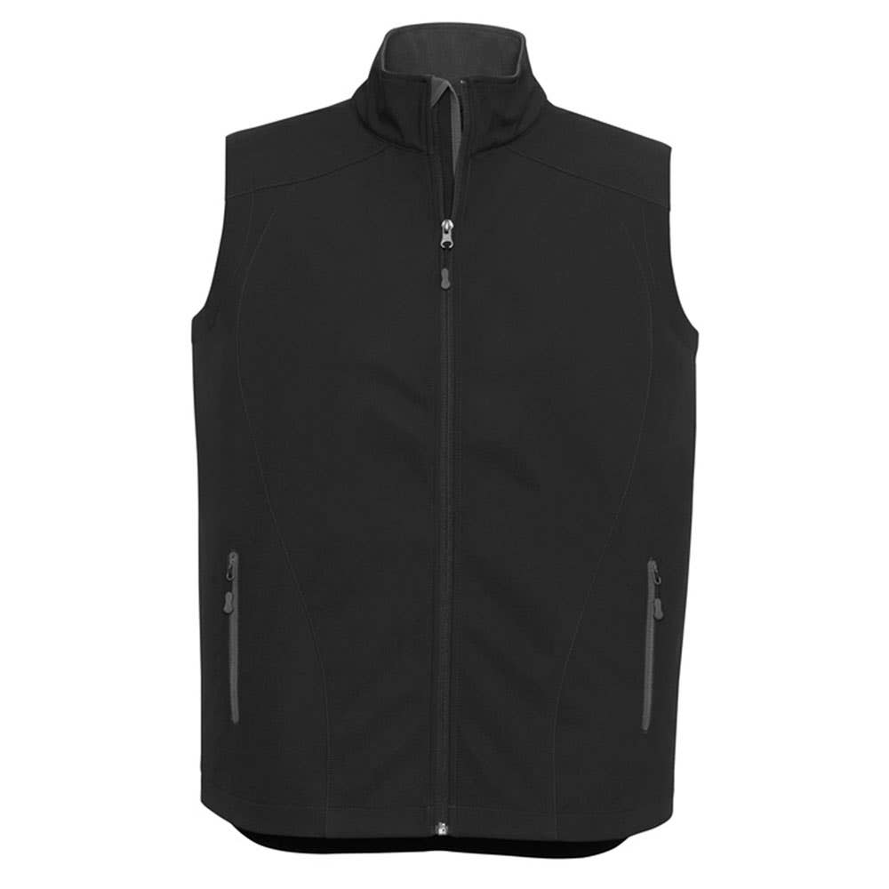 Vest Softshell Polyester Geneva Black/Graphite 2XL J404M Biz 40007899 J404M-BLK/GRAPH-2XL