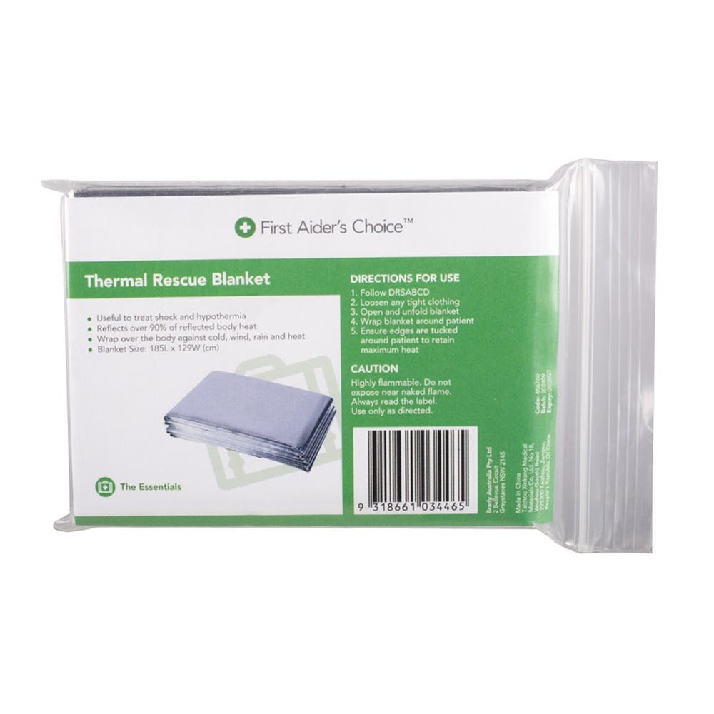 Emergency Thermal Blanket 40023760 40023760 856760
