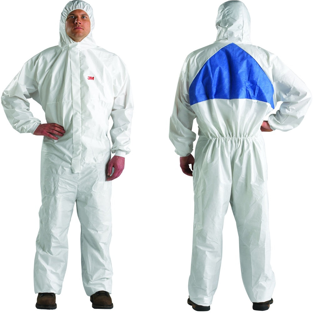 4540+ Type 5/6 Protective Coveralls White/Blue_4540PLUS