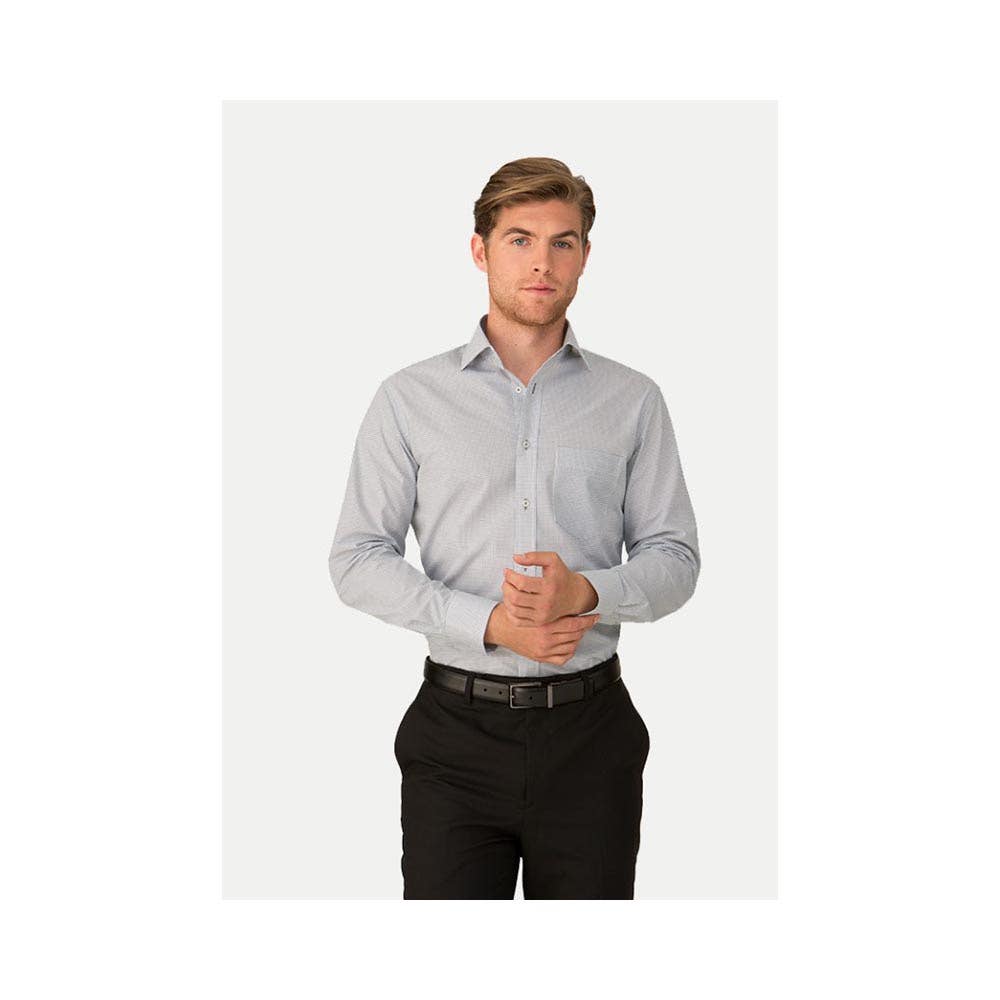 4182LS Long Sleeve Shirt Slim Fit GLEN4182LSBLK_GLEN4182LSBLK