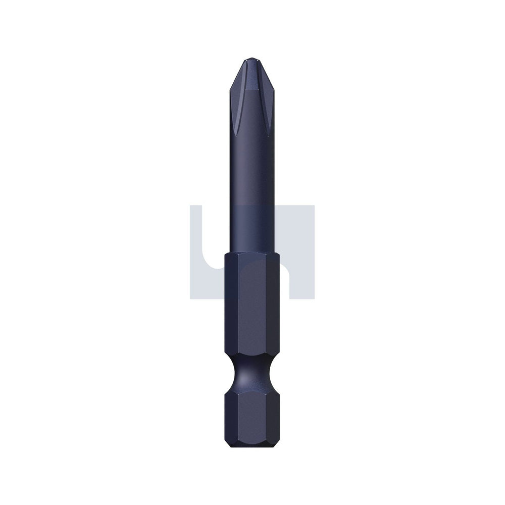Power Phillips S2 Alloy Steel Standard Drive Bit 1/4'' Ph3 100 - Pk 25_40098634_TXDDPPHS30100