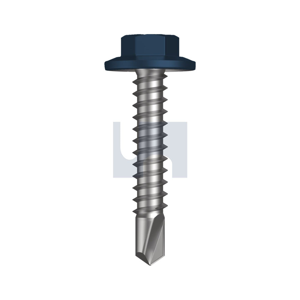 Sds Flg Hex Hd Deep Ocean -Cl4 #12-14 30 - Pk 1000_40094526_TDOM4FH1214030