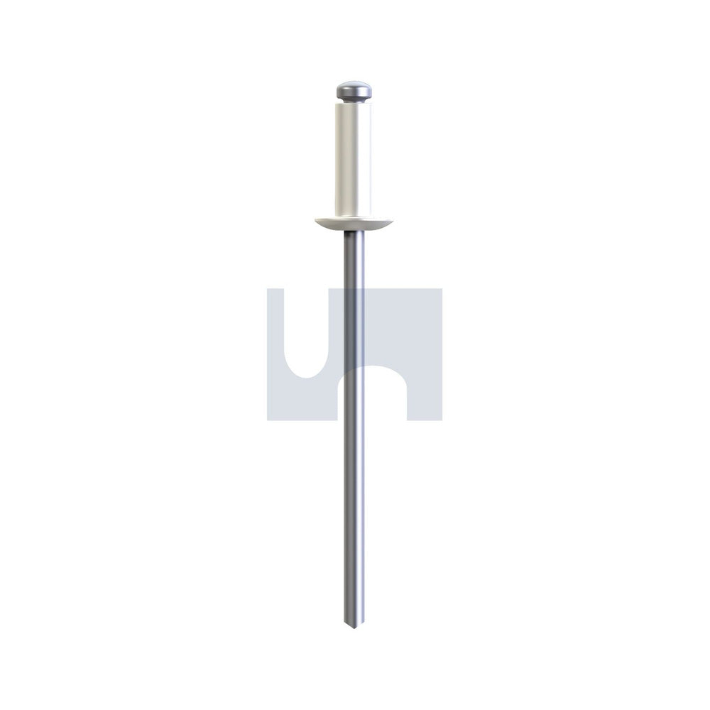 Rivet Dome Hd Open Surfmist 73 - Alum 5052/Steel Zp #55 - Pk 1000_40093817_RSM73OAS505