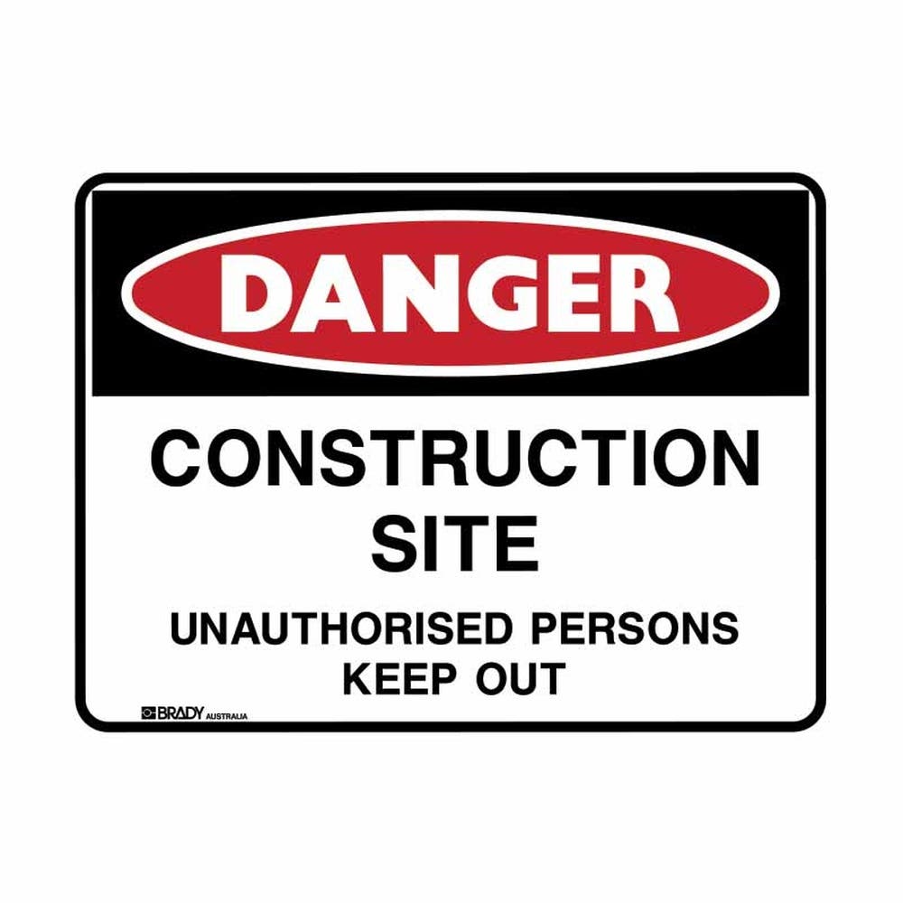 Sign Danger Const. Site Unauthorised Persons Keep Out 600x450 Utuff MTL 453472 872412