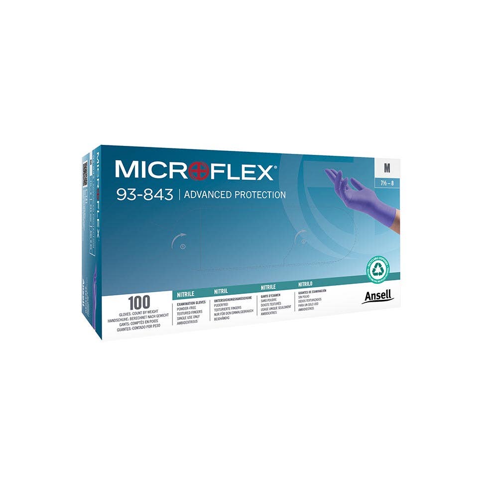 Microflex Gloves 93-843 Medium_455412_93-843