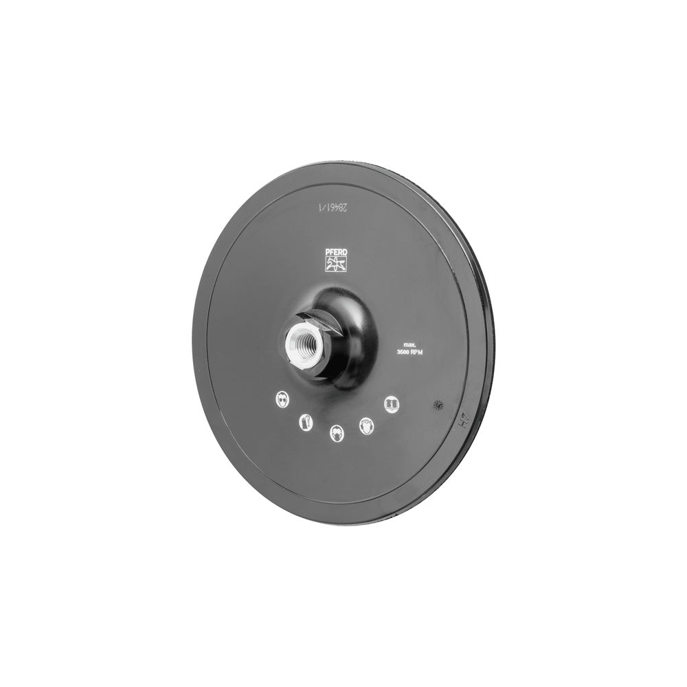 POLIVLIES hook/loop disc holder PVKRH 180mm thread M14 w/centring pin 22mm_40108122_42712178